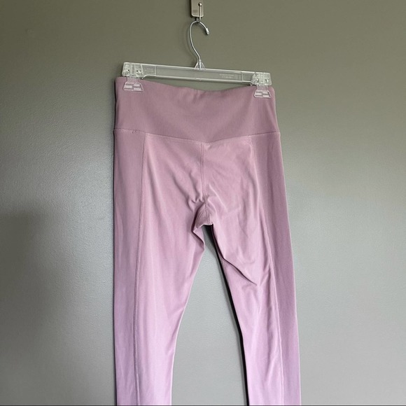 Athleta Elation Hybrid High Rise Rib Tight Pink Sm - Picture 13 of 16